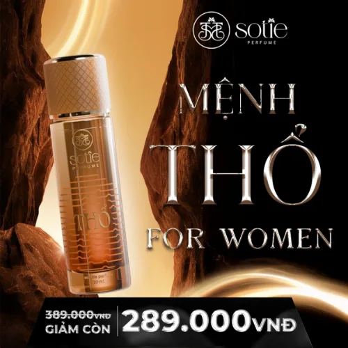 Nơi lấy sỉ nước Hoa Nữ Phong Thủy Mệnh Hỏa Sotie Perfume 30ml - Mùi Thơm Nữ Tính Sang Trọng