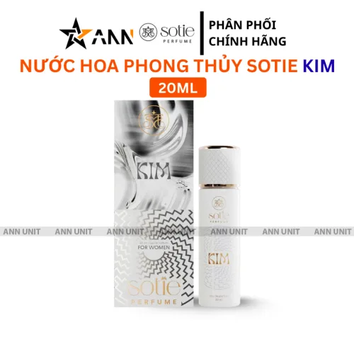 Nước hoa nữ Sotie Perfume phong thủy mệnh Kim 20ml
