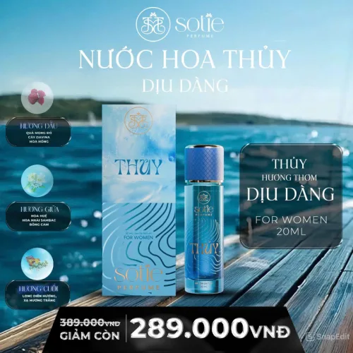 Nước Hoa Nữ Phong Thủy Mệnh Thủy Sotie Perfume 30ml - Hương Thơm Trẻ Trung Gợi Cảm