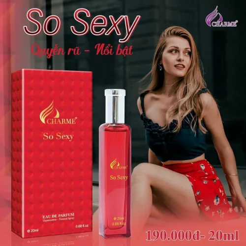 Chỗ sỉ nước Hoa Nữ Charme So Sexy Mini 20ml