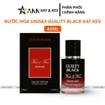 Nước hoa unisex Kat Kev Perfume Guilty Black 40ml hương thanh mát