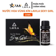 Nước Hoa Vùng Kín Lavila Sexy Girl 10ml Màu Đen EDP