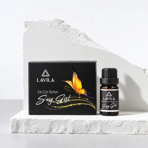 Nước Hoa Vùng Kín Lavila Sexy Girl 10ml Màu Đen EDP