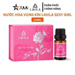 Nước Hoa Vùng Kín Lavila Sexy Girl 10ml Màu Hồng
