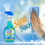 Chỗ sỉ nước Lau Kính Blue - Nước Làm Sạch Kính 650ml