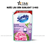 Nước lau sàn SUNLIGHT túi 3.6kg hương Hoa Hạ & Bạc Hà