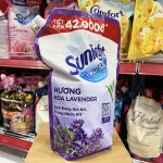 Chuyên sỉ nước Lau Sàn Túi SUNLIGHT Hương Hoa Lavender 3.6kg