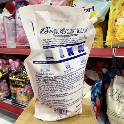 Túi nước lau sàn SUNLIGHT Quế & Cam Bergamot 3,4kg