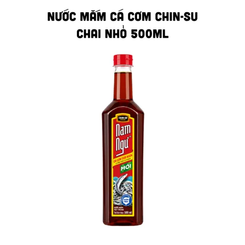 Nước mắm cá cơm CHIN-SU 500ml dạng chai nhỏ