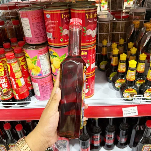Nước mắm cá cơm CHIN-SU 500ml dạng chai nhỏ