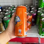 Khay 24 lon nước ngọt Fanta Mix đủ vị Thái Lan, 330ml/lon