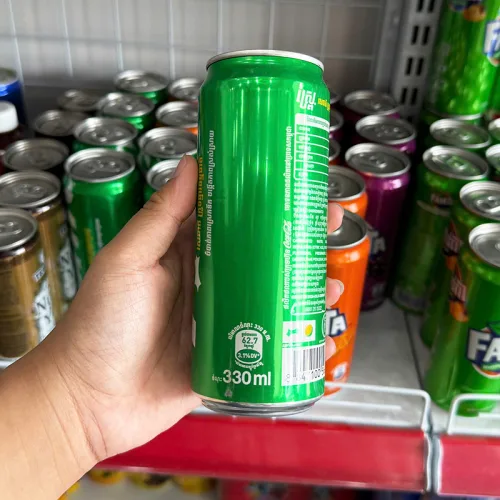 Khay 24 lon nước ngọt Fanta Mix đủ vị Thái Lan, 330ml/lon