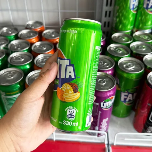 Khay 24 lon nước ngọt Fanta Mix đủ vị Thái Lan, 330ml/lon