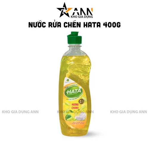 Shop sỉ nước Rửa Chén Sinh Học Hata Cleaners 400g - Nước Rửa Chén Hata Hương Chanh