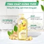 Nước Rửa Chén Top Gia Hương Gừng Tươi Chai 1kg