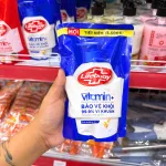 Nước rửa tay LIFEBUOY Sữa Dưỡng Ẩm dạng túi xanh dương 400g