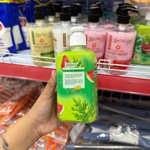 Nước rửa tay PAX 600ml hương dưa hấu, chiết xuất yến mạch
