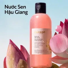Toner Nước Sen Hậu Giang Cocoon 310ml Cho Da Nhạy Cảm