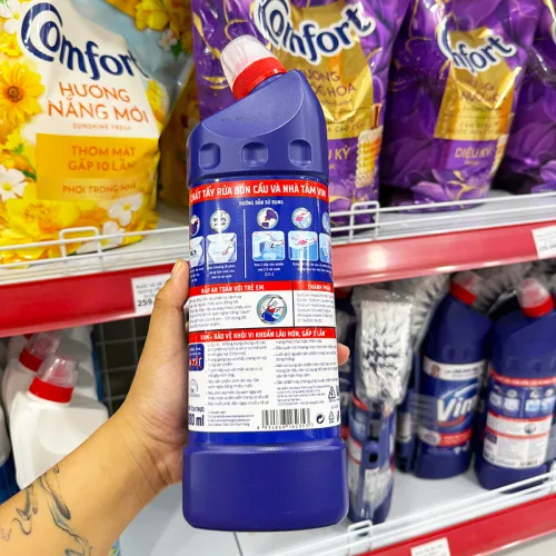 Shop sỉ nước Tẩy Bồn Cầu & Nhà Tắm Vim 880ml - Không Tặng Bàn Chải