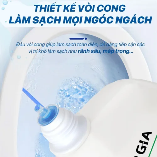 Chai Nước Tẩy Bồn Cầu Top Gia Diệt Khuẩn Siêu Sạch 500ml