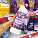 Chỗ sỉ nước Tẩy Bồn Cầu Vim Than Hoạt Tính & Hương Oải Hương 880ml - Chai Màu Tím