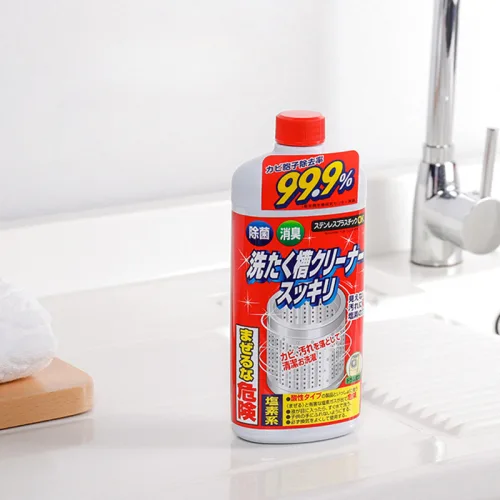 Nước tẩy lồng máy giặt Rocket Nhật Bản, khối lượng 550g