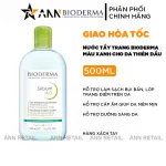Bioderma Sébium H2O Nước Tẩy Trang Màu Xanh 500ml Cho Da Dầu