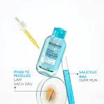Garnier Micellar Salicylic BHA Nắp Xanh 400ml Cho Da Dầu Mụn