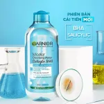 Garnier Micellar Salicylic BHA Nắp Xanh 400ml Cho Da Dầu Mụn