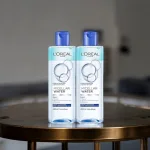 Nước tẩy trang Loreal Paris 400ml màu xanh đậm Micellar Water Deep Cleansing