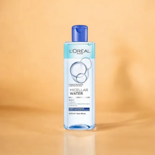 Nước tẩy trang Loreal Paris 400ml màu xanh đậm Micellar Water Deep Cleansing