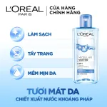 Nước tẩy trang Micellar Water Refreshing Loreal Paris xanh nhạt 400ml