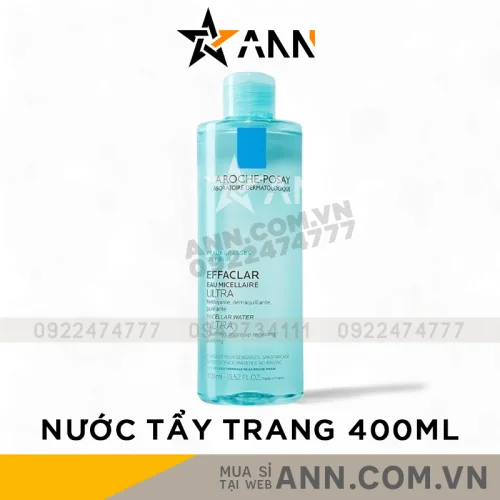 Chỗ sỉ nước Tẩy Trang La Roche-Posay Màu Xanh Cho Da Dầu 400ml