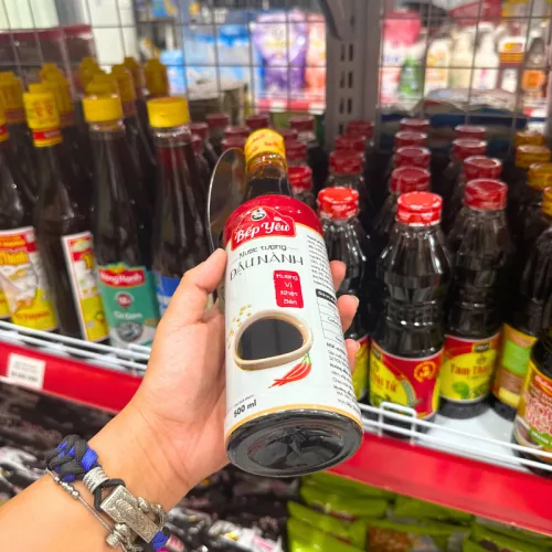 Nước tương đậu nành BẾP YÊU dòng S2 500ml – tặng muỗng