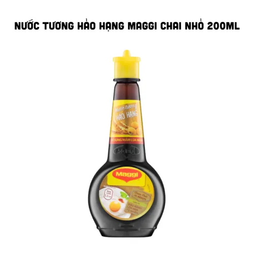 Nơi lấy sỉ nước Tương Hảo Hạng MAGGI Chai Nhỏ 200ml