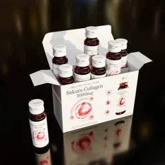Nơi lấy sỉ nước Uống Sakura Bổ Sung Collagen 500ml Hỗ Trợ Làm Đẹp Làn Da - Hộp 10 Lọ