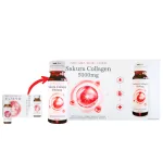 Nơi lấy sỉ nước Uống Sakura Bổ Sung Collagen 500ml Hỗ Trợ Làm Đẹp Làn Da - Hộp 10 Lọ