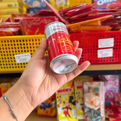 Nước yến sào Kingnests Thái Huy Bảo tổ yến thiên nhiên, 180ml, 5 lon