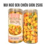 Shop sỉ nui Ngó Sen Chiên Giòn Thơm Ngon 250g Hộp