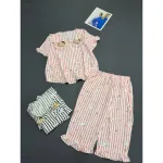 Đồ Bộ Nữ Cotton Hàn Mịn Mát, Cổ Sen, Quần Lửng Họa Tiết Gấu 45-62kg
