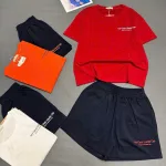 Chuyên sỉ đồ Bộ Nữ Áo Cổ Tròn Tay Ngắn Quần Đùi Vải Cotton Mịn Mát Size 45-62kg