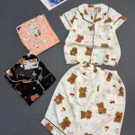 Đồ bộ pijama nữ tay ngắn quần lửng MT-9579 nhiều size
