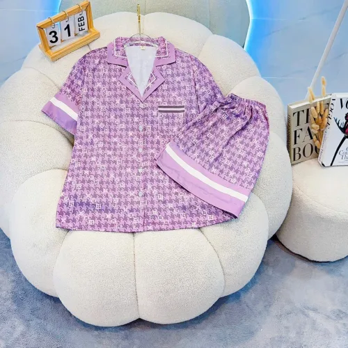 Pijama nữ Phúc Lâm 135S tay ngắn, quần đùi big size 70-80kg