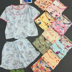 Chỗ sỉ đồ bộ nữ quần đùi Đùi tole babydoll QN-8526
