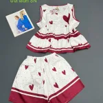 Bộ đồ nữ chất latin HT-95237 gồm áo sát nách và quần đùi