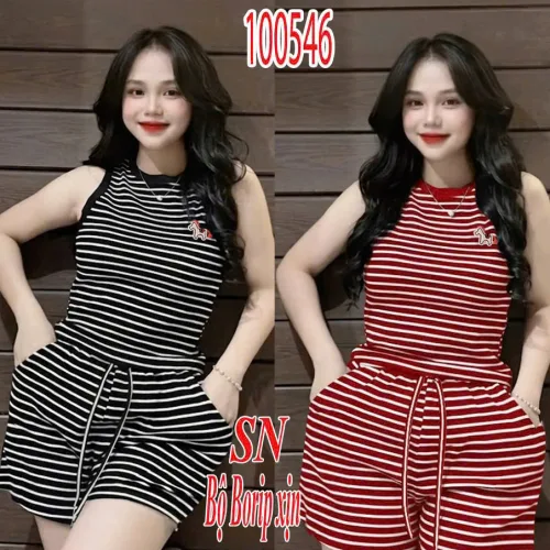 Bộ đồ nữ DD-00546 áo sát nách quần đùi