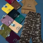 Shop sỉ đồ bộ nữ tay ngắn quần dài suông KH-05411