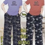 Shop sỉ đồ bộ nữ tay ngắn quần dài suông KH-05411