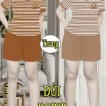 Bộ đồ nữ cotton KH-95411 gồm áo tay ngắn và quần đùi