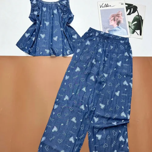 Đồ bộ quần dài ba lỗ có nhún thun – một lựa chọn đáng tham khảo trong JEAN IN